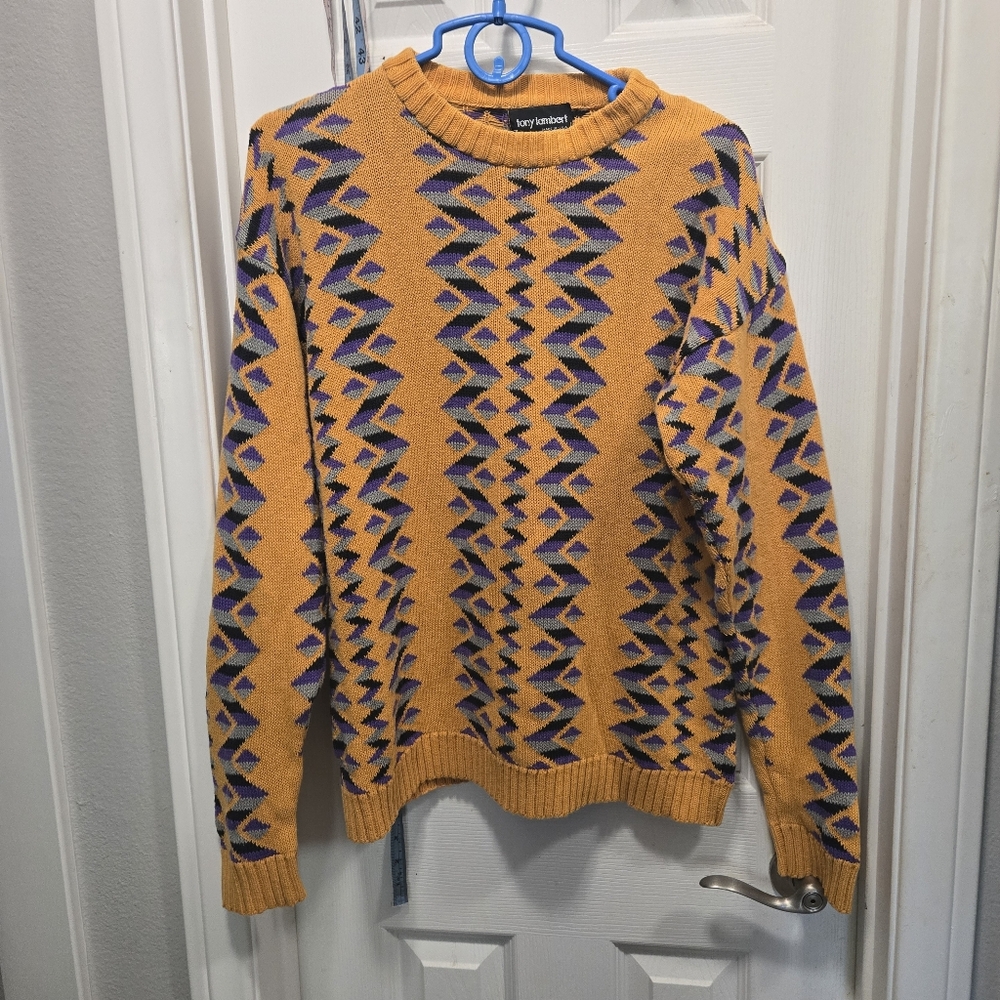 Tony Lambert Men's Vintage Sweater Size M
